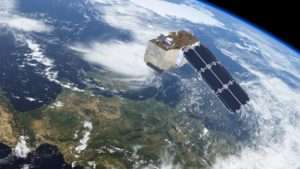 Le satellite Sentinel 2 survole la France.