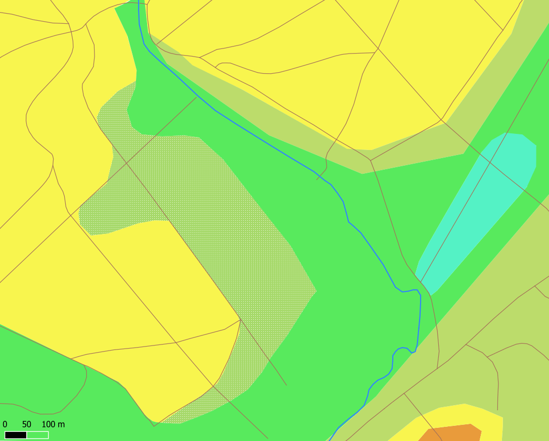 Carte des stations forestières