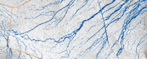 Carte de concentration d'écouklement et de pente