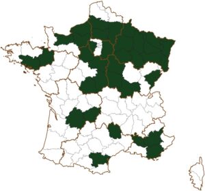 FORESTYS dispose de références dans 35 départements, avec des climats très variés.